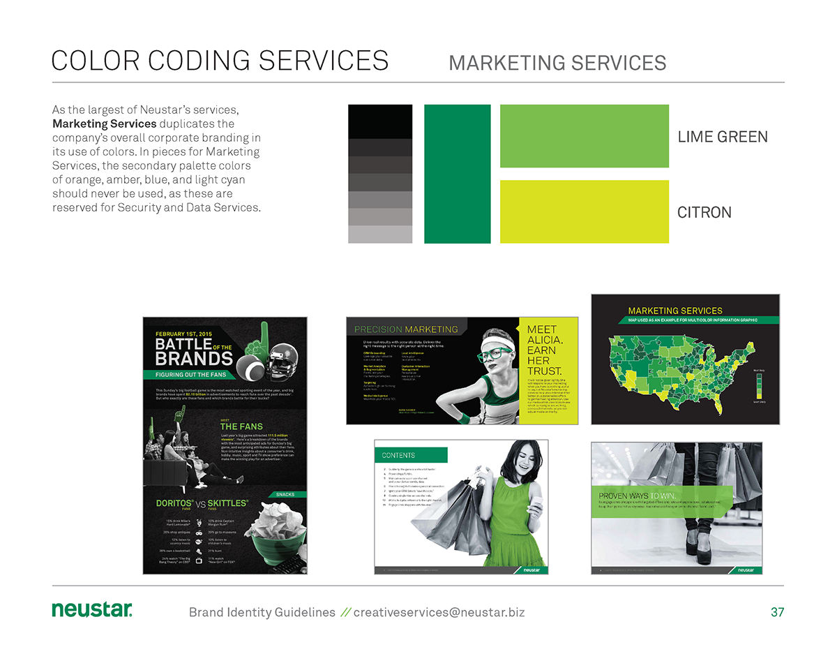 Brand guides visual brand color palette Design Standards graphic guidelines