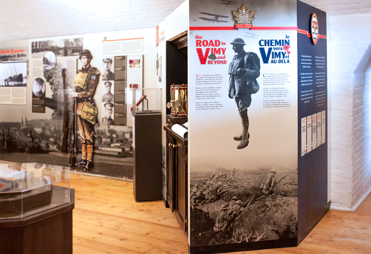 museum Military halifax Citadel nova scotia army War first world vimy Memorial Remembrance soldier history great war