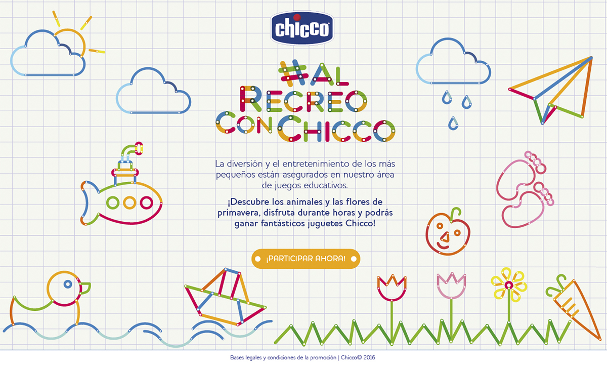 chicco app recreo juego premios diversion juegos educativos colorear puzzle Memory