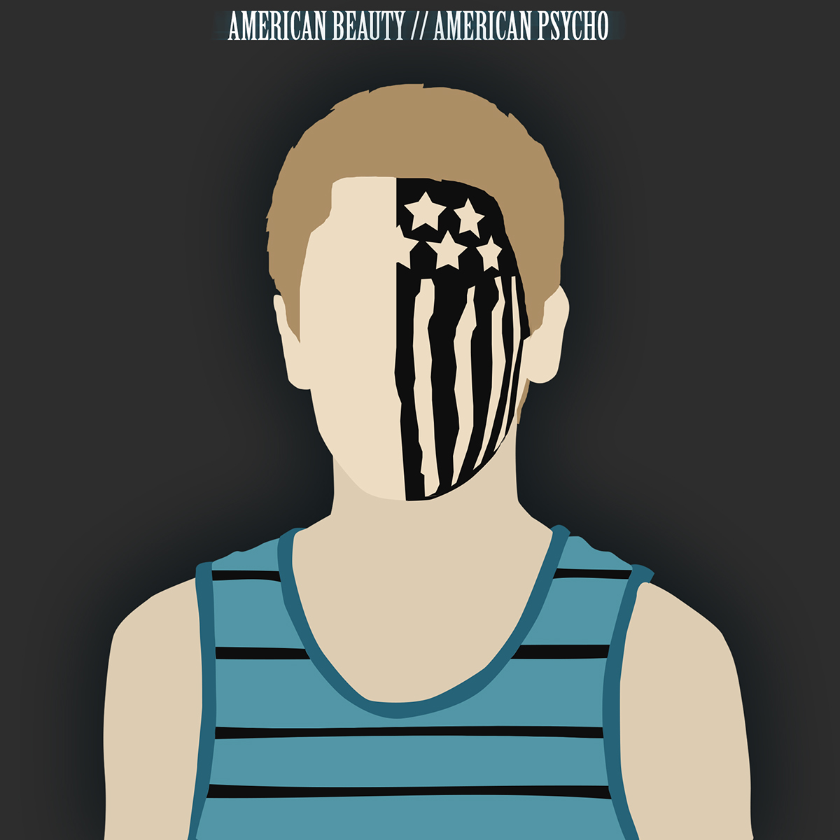 Fall out boy american beauty psycho fall out boy Fan Art fan art poster vector