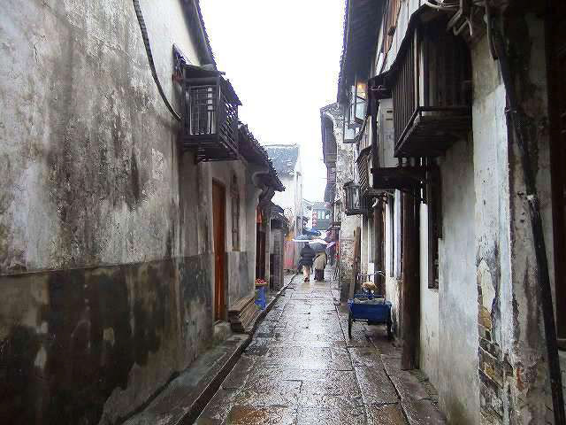 西塘 古鎮 水郷 Xitang china canal Alley， Landscape