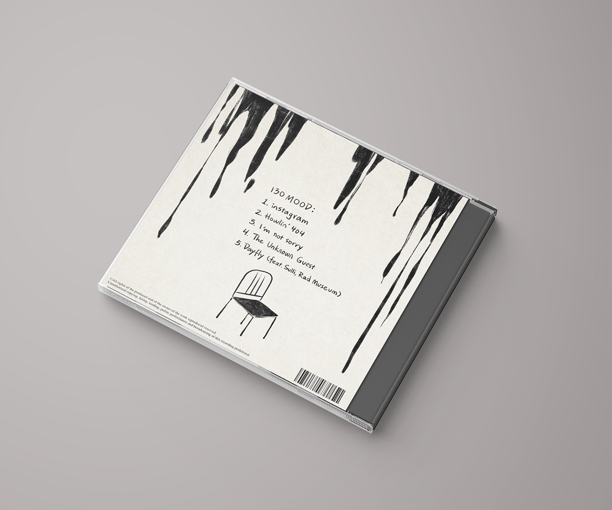Album album art album cover Album design black and white CD cover design ILLUSTRATION  illustration design merchandising