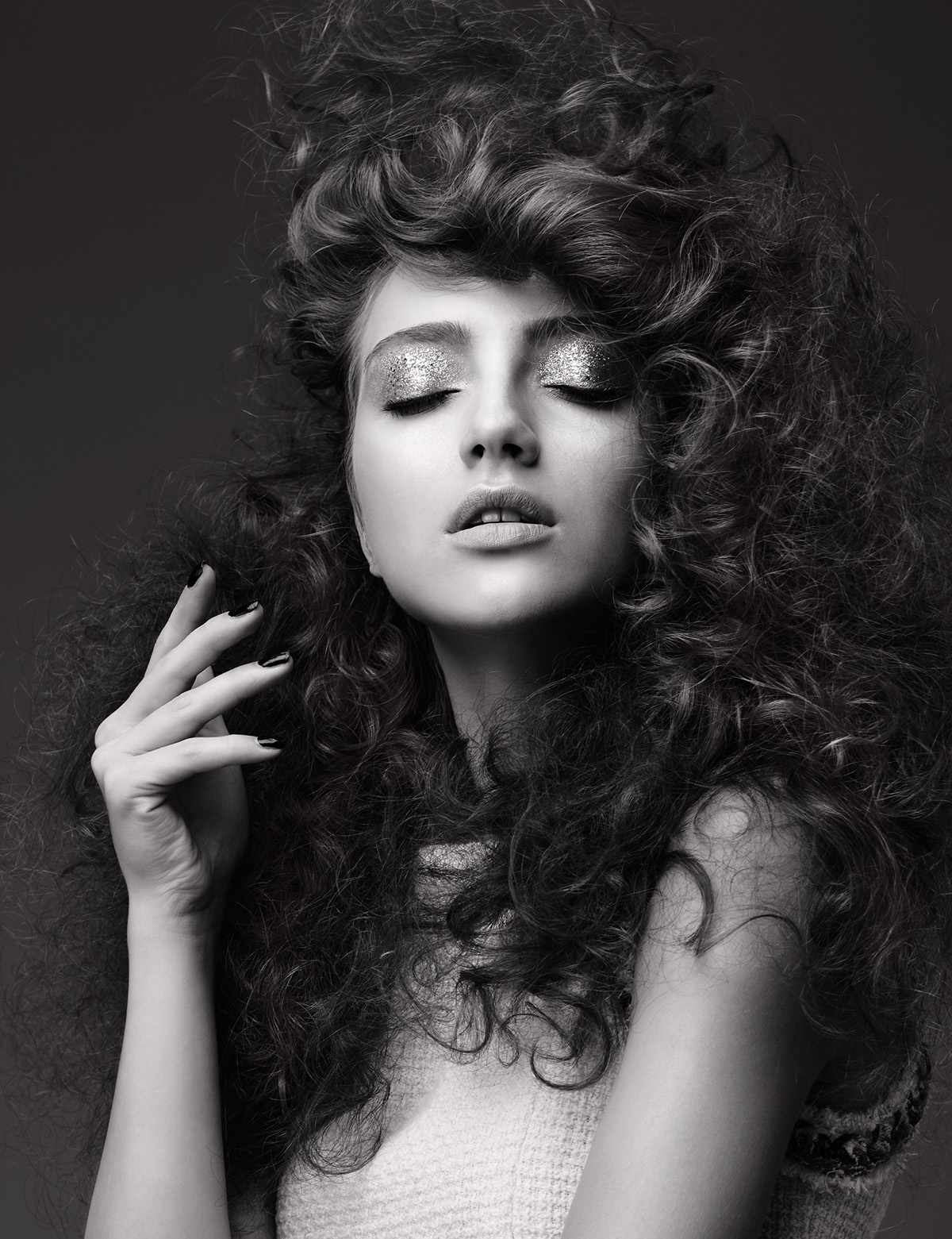 Make Up Chanel Cosmetics Citta Bella magazine fashion spread model hair malaysia