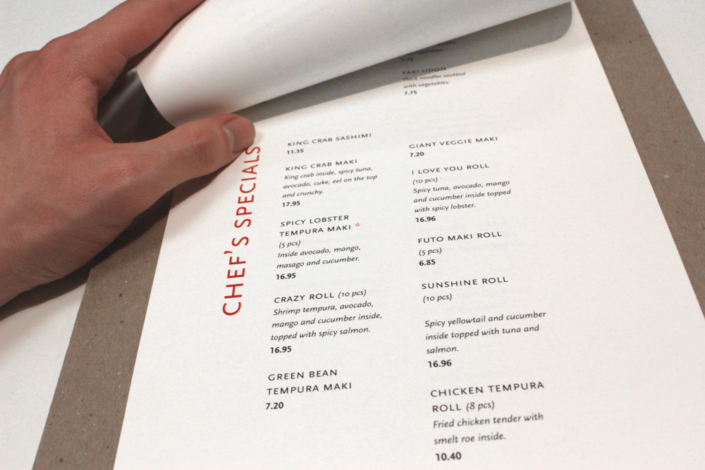michael ee sakura menu design