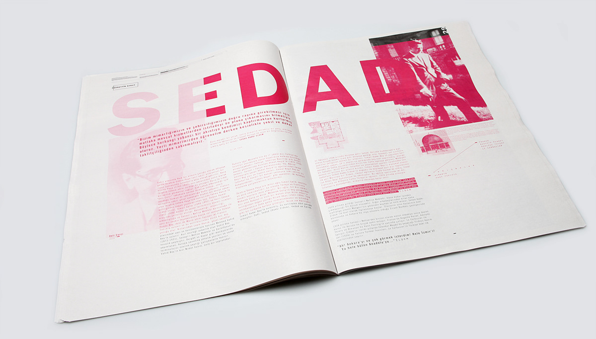 paper t.AG Magazine design  typography