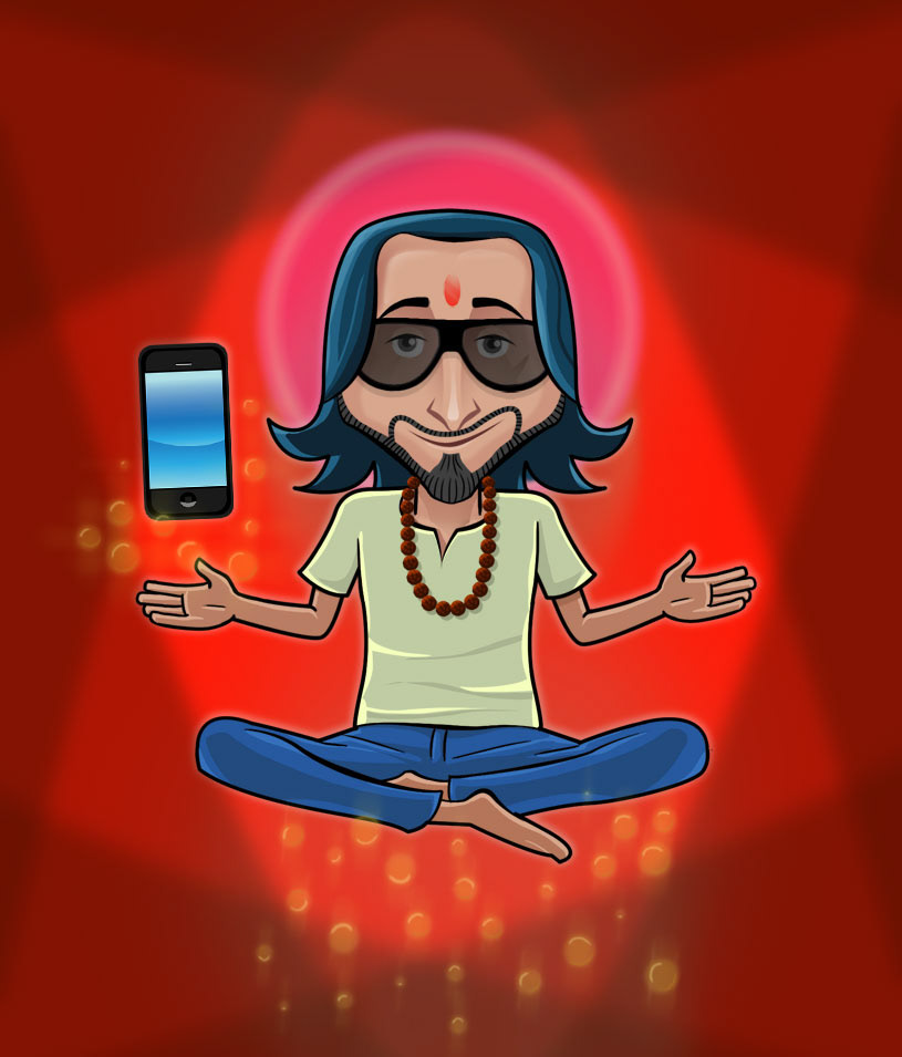 Mobile app Guru Cool Preacher bubble Beard Guru