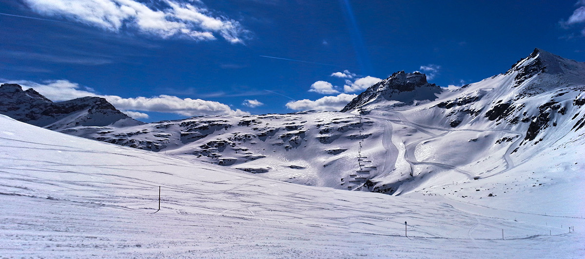 Gletscher Ski schi glacier spring skiing snow schnee Sun Sonne Alpen alps Carinthia Kärnten blue sky