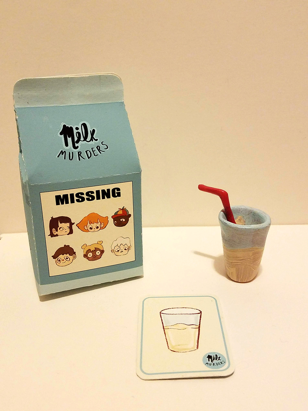 blind box design Milk Carton Packaging toy toy design 