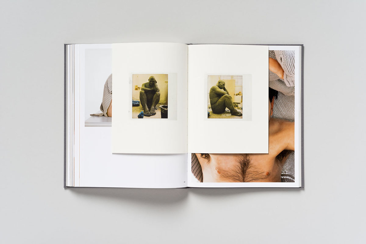 Ron Mueck  sculpture  Contemporary Art  book design  Fondation Cartier Monograph  tactile