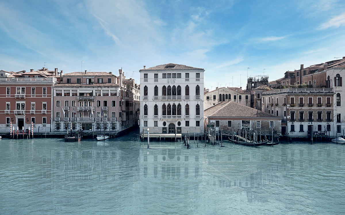 Venice palace wander Canal Grande Italy brand identity logo garzoni moro luxury hangar design group apartments