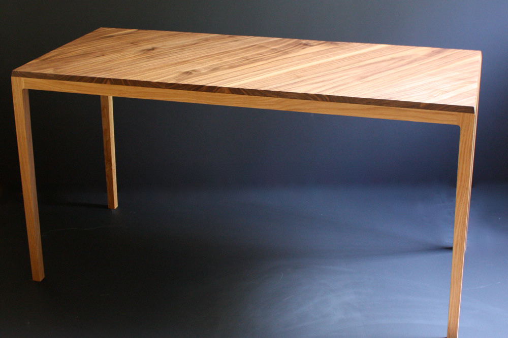 furniture table walnut oak legs contemporary modern