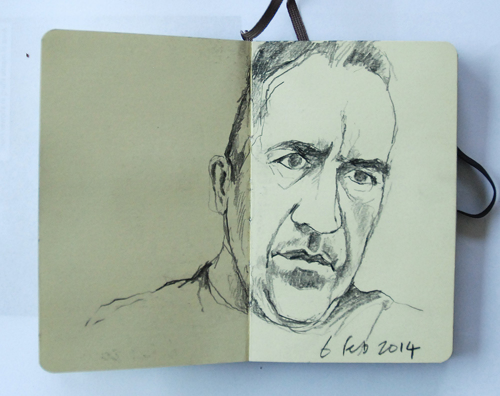 self portrait Portraiture sketch book selfie acrylic pencil