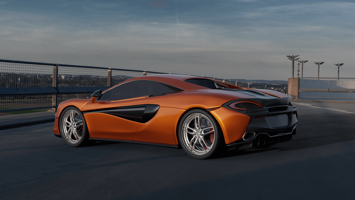 automotive   Automotive design blender3d car design CGI McLaren modeling rendering blender timelapse