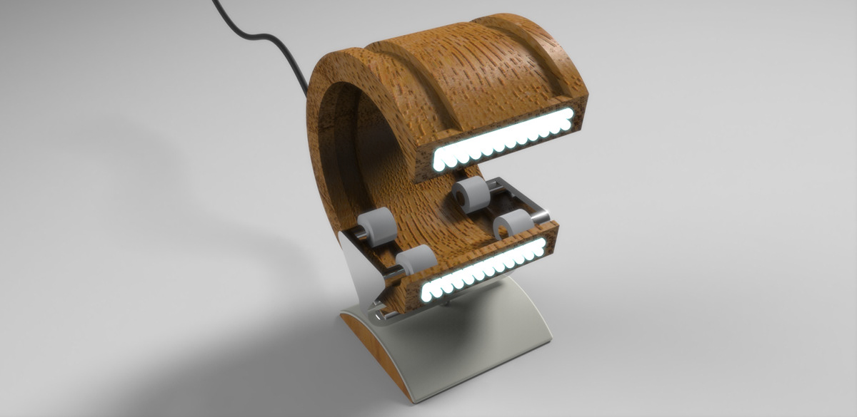 cad design product industrial Lamp