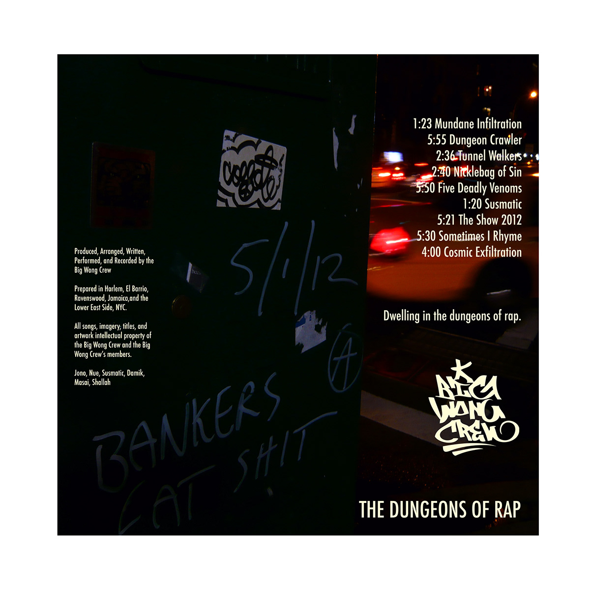 hip-hop underground Album design Vinyl  Record nyc gritty