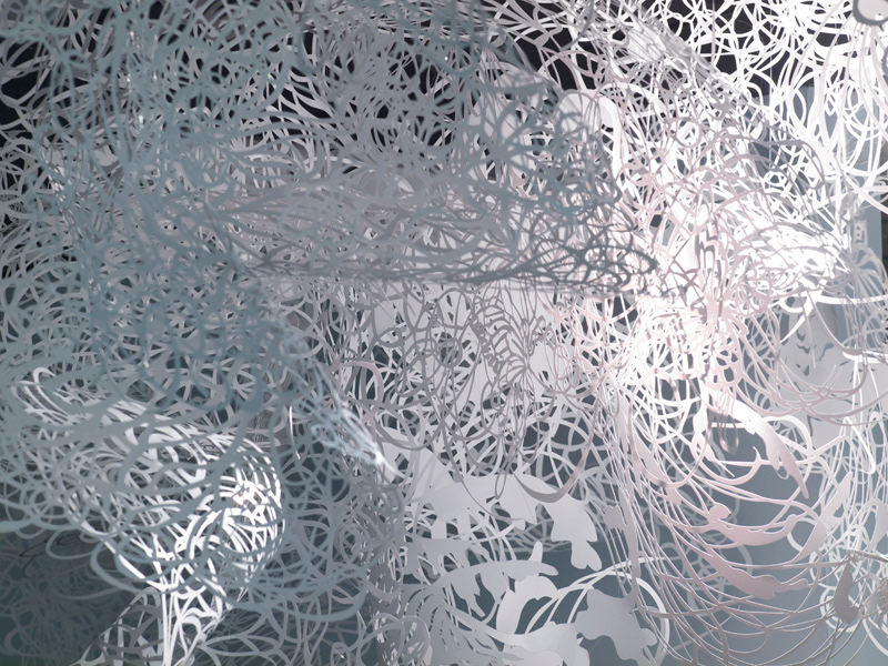 papercut papier découpé blanc details Patience minutie incroyable incredible White delicate dentelle lace 3D
