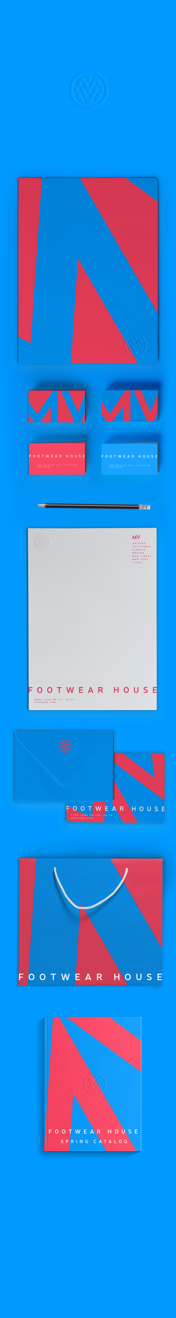 shoes brand store logo logofolio zapatos stationary sale colorfull MV foot wear house design Love