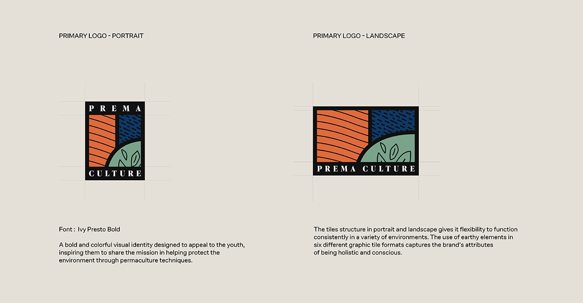 branding  farming permaculture Sustainable visual identity