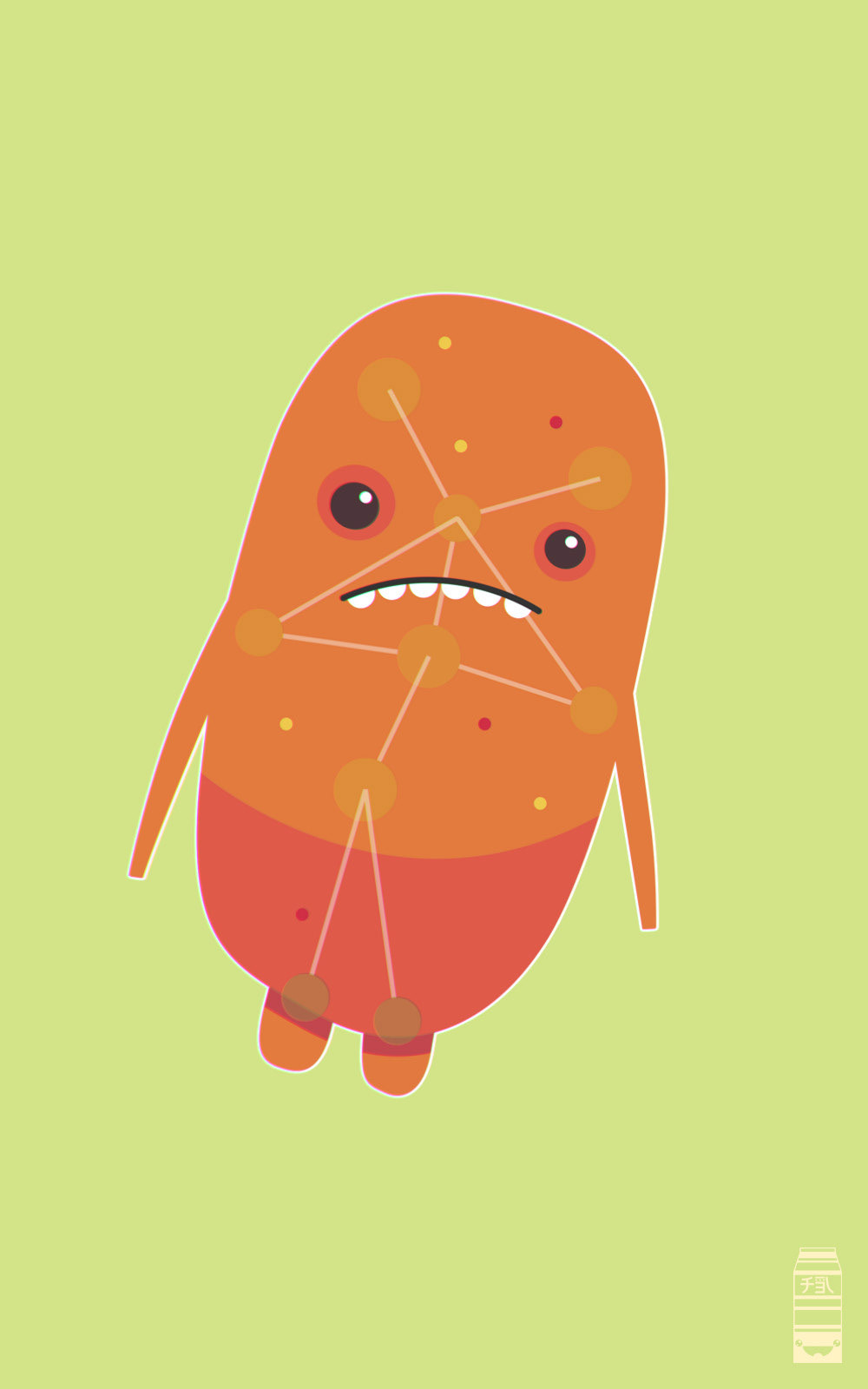 Adobe Portfolio campy command 2D germs Bacteria stylised Fun cartoon