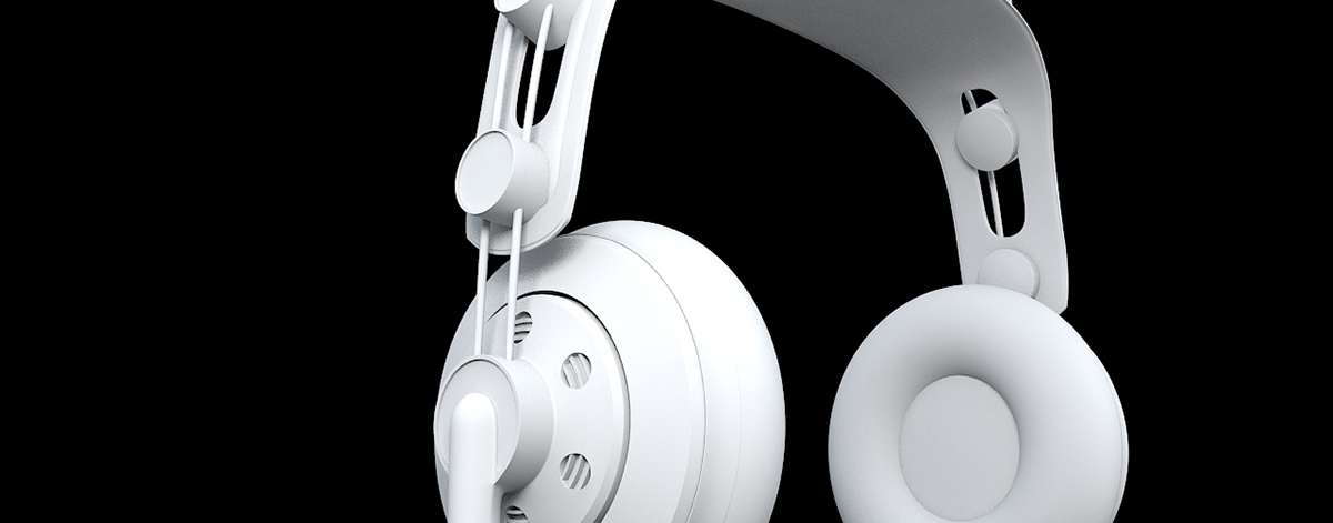 headphones 3D commercial akg