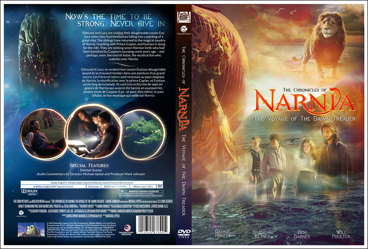 chronicles of narnia DVD Remake photoshop photomanipulation