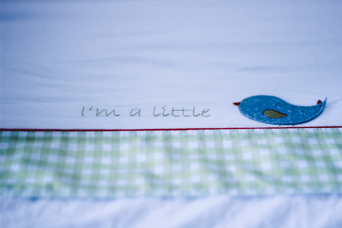 baby bed blue light 50mm