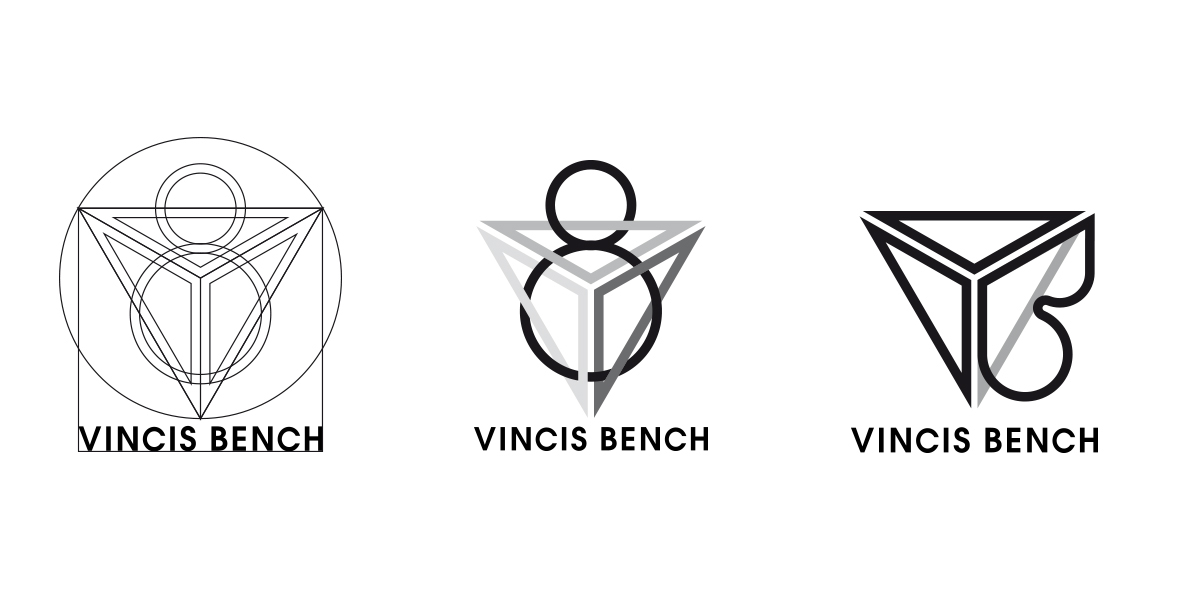 atelier du sartel Logotype Vincis Bench Da Vinci