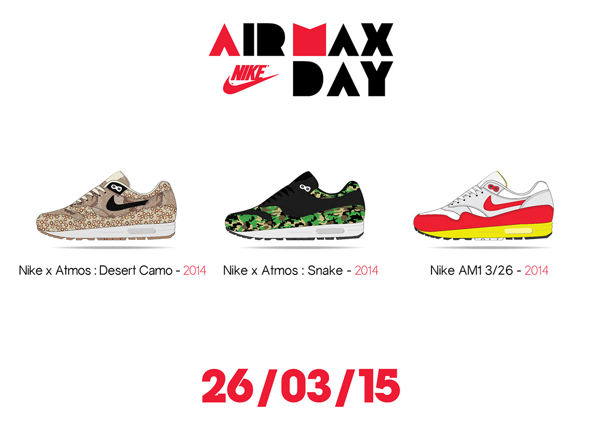 Air Max 1 air max AIR MAX DAY sneakers Nike cousin hub