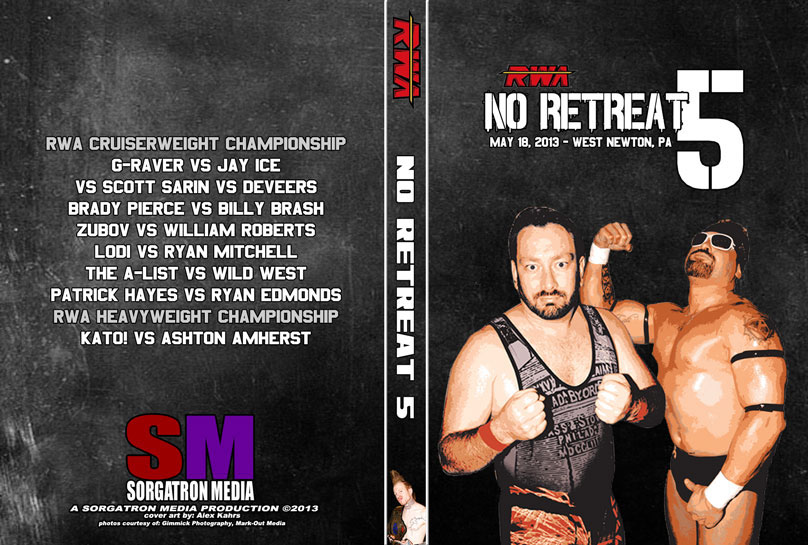 DVD cover RWA Wrestling indies Pennsylvania West Newton