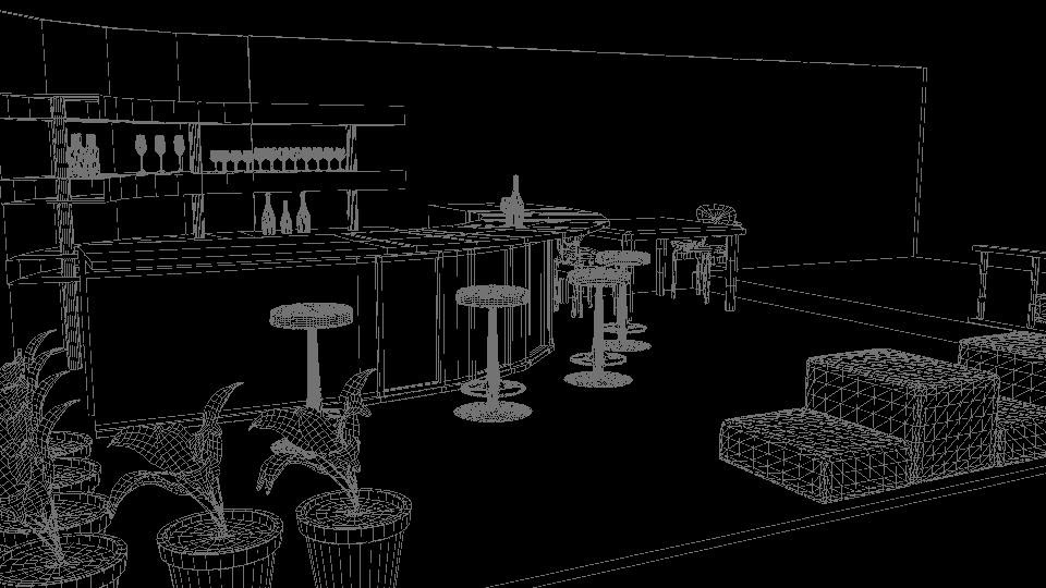 3D modeling model bar Maya autodek autodesk maya