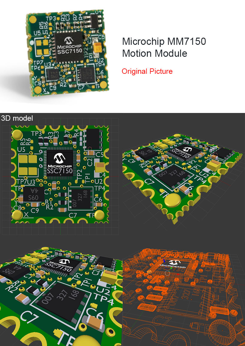 modeling 3D 3d mockup Mockup blender cinema4d Electronics Technology Arduino hardware