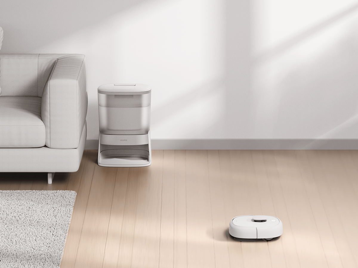robot product design  Render selfcleaning Technology cleaner concept mopping robot vacuum innovation