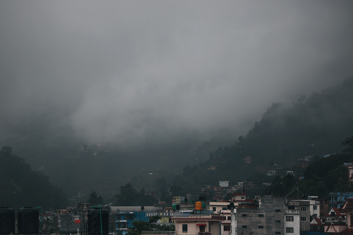 dark darkphotography gloomy kathmandu nepal Photography  rain storm