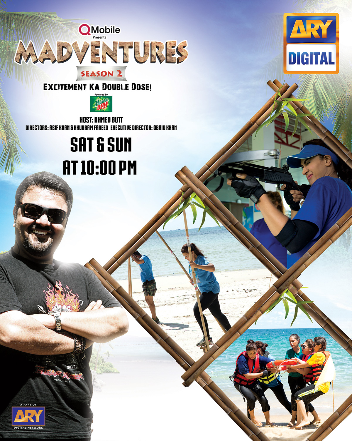 Show shows Madventure Madventure2 poster banner magazinead ad ads adventure