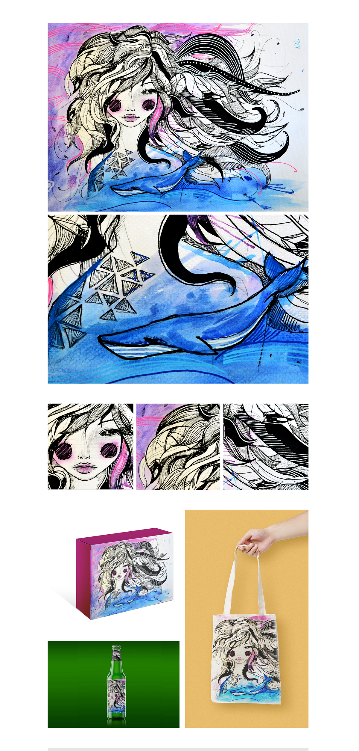 photoshop digitalpaint‬ illustration‬ Illustrator vector ‪‎artprint‬ artwork bear creativity‬‬ draw  graphicdesign sea Whale cartoon Ocean waves