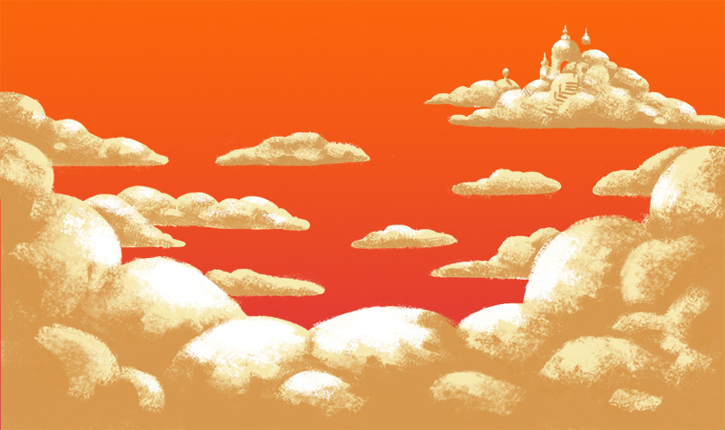 dream clouds Videogames strange world