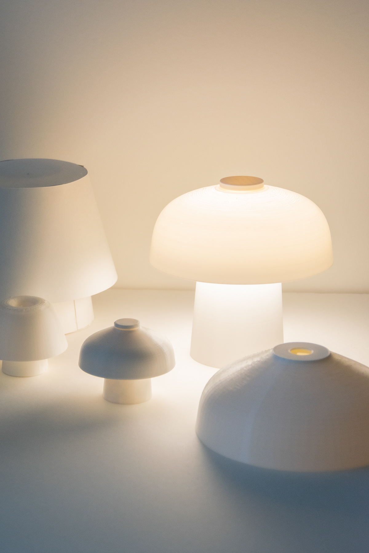ceramic craft design handmade home Lamp light Pottery