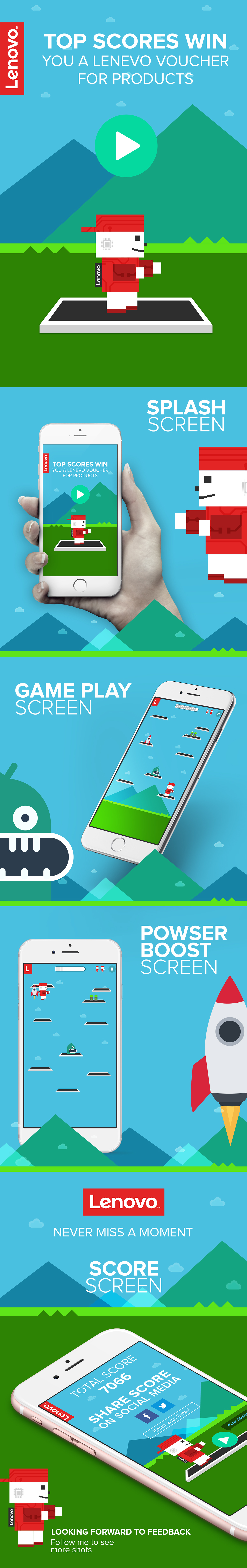 mobile ad Interactive game mobile game game UI ux