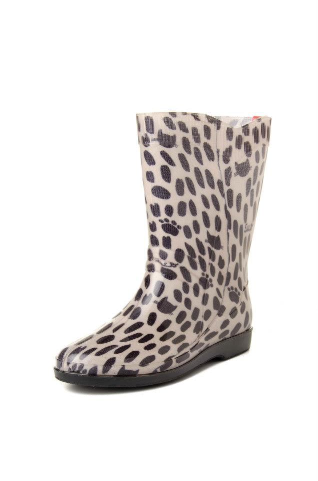 pattern  design textile rainware rain boots socks