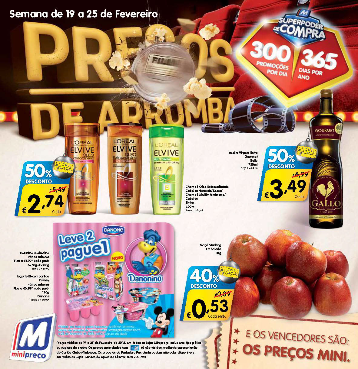 minipreço supermercado Supermarket folheto flyer lisboa Headline