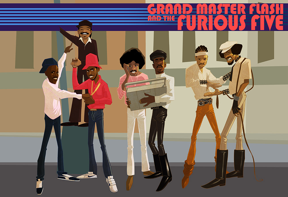 PixTape #1472  Grandmaster Flash and The Furious Five - The