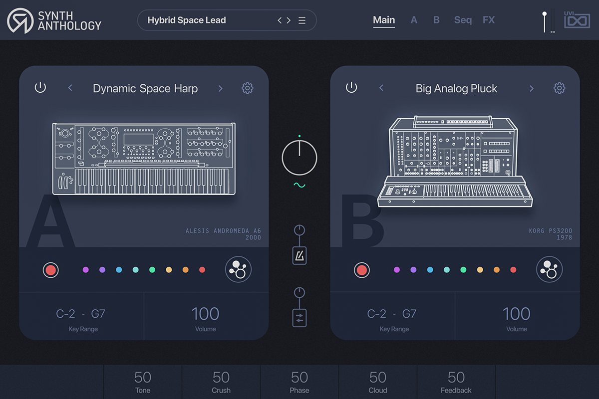 Audio GUI instrument Interface plugin software synthesizer vst