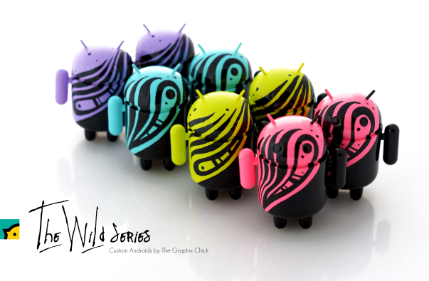 android Custom droid happysouls luckyrace theoryofart thewild Customtoy toy toydesign acrylic handpainted Collection color vinyl
