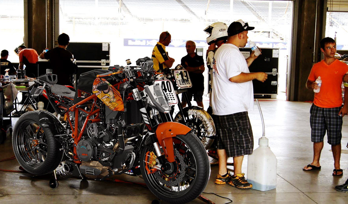 KTM Streetfighter motorcycle design Digital Model detail funky engine naked orange