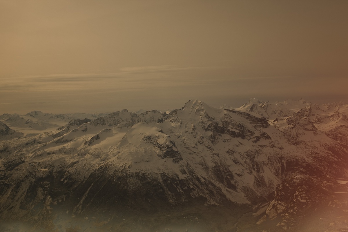 Canada Aerial Christian Schmidt Landscape mountains remote winter