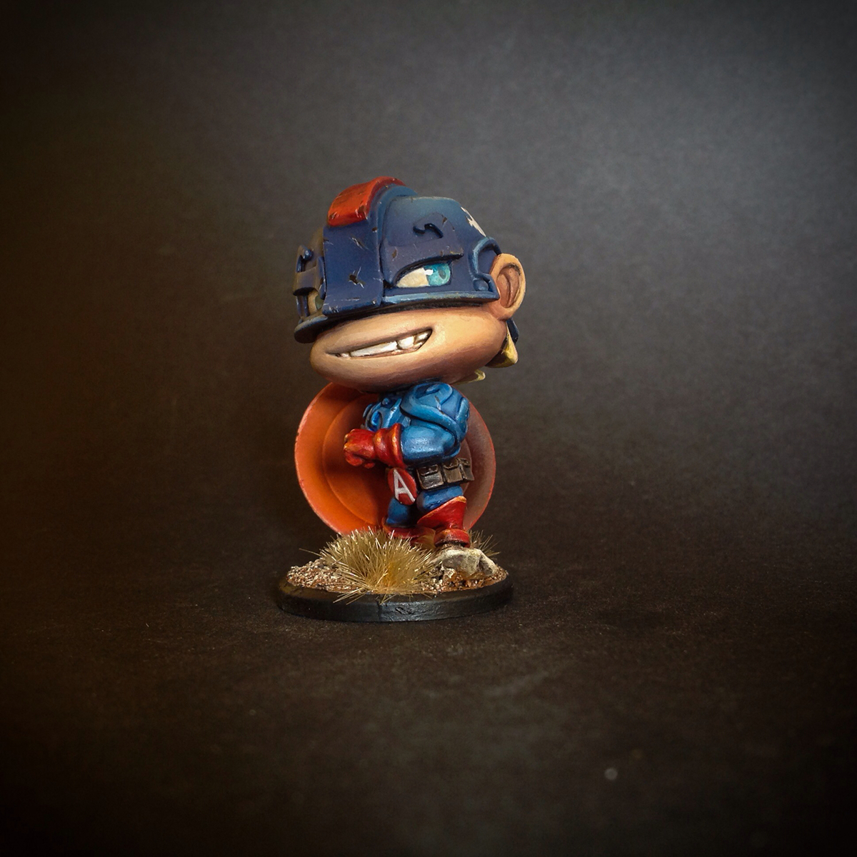 dofus wakfu Krosmaster captain Amakna Custom Miniature figurine parodie SuperHero super heros ankama
