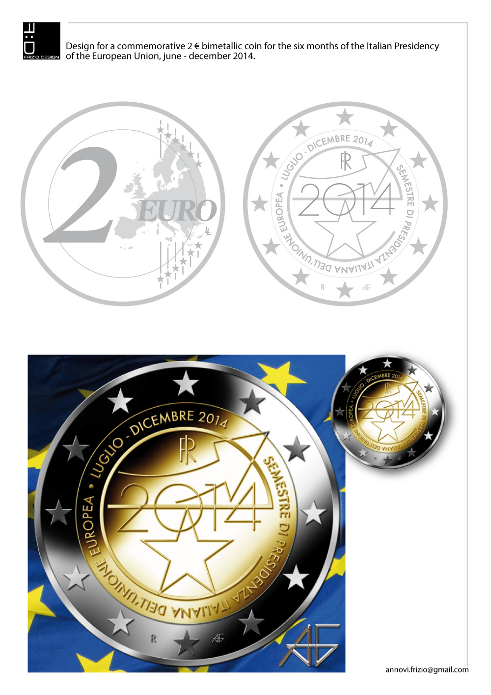 2 euro euro Europe Italy bimetallic coin coins money