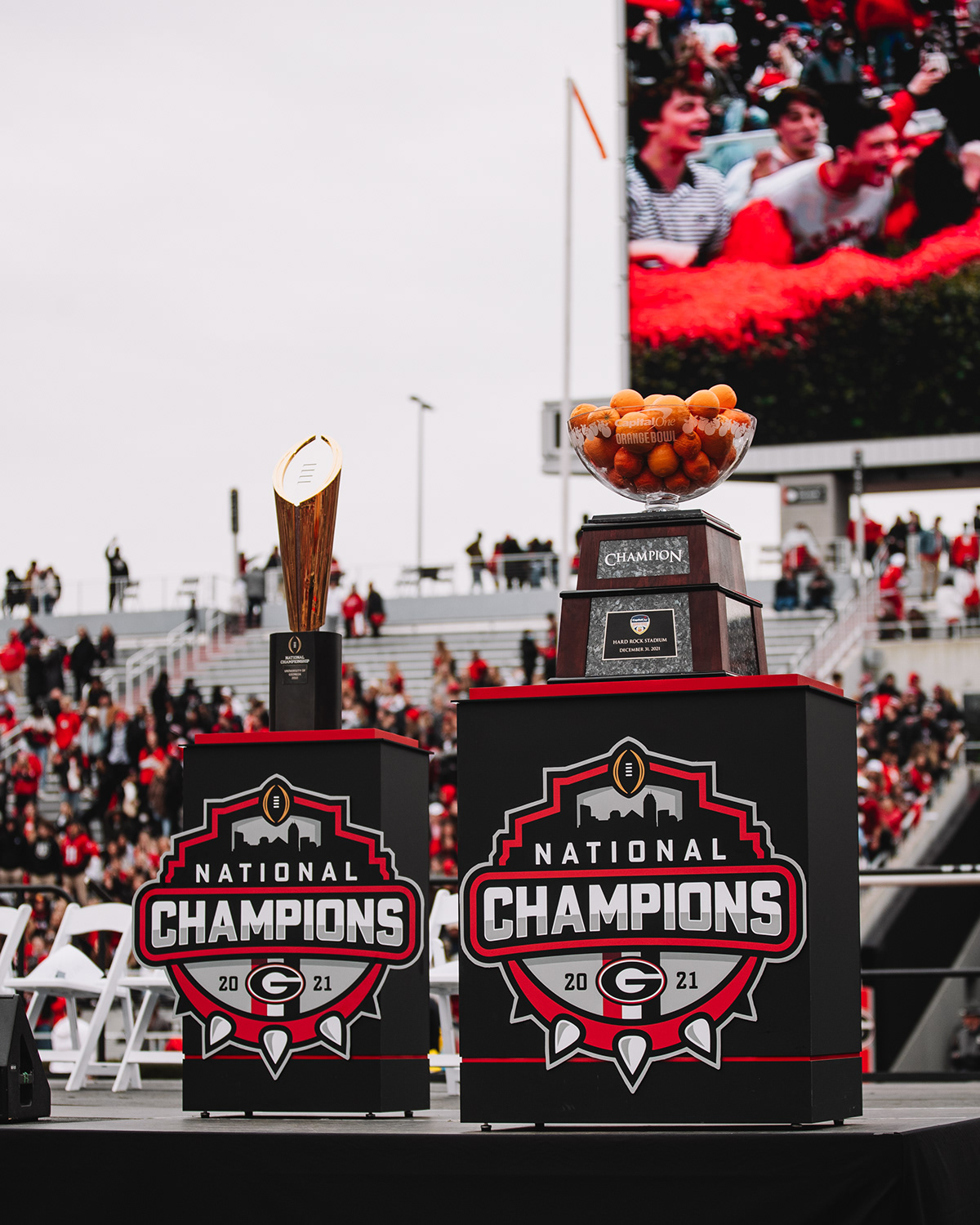 2021 Georgia National Champions Logo on Behance