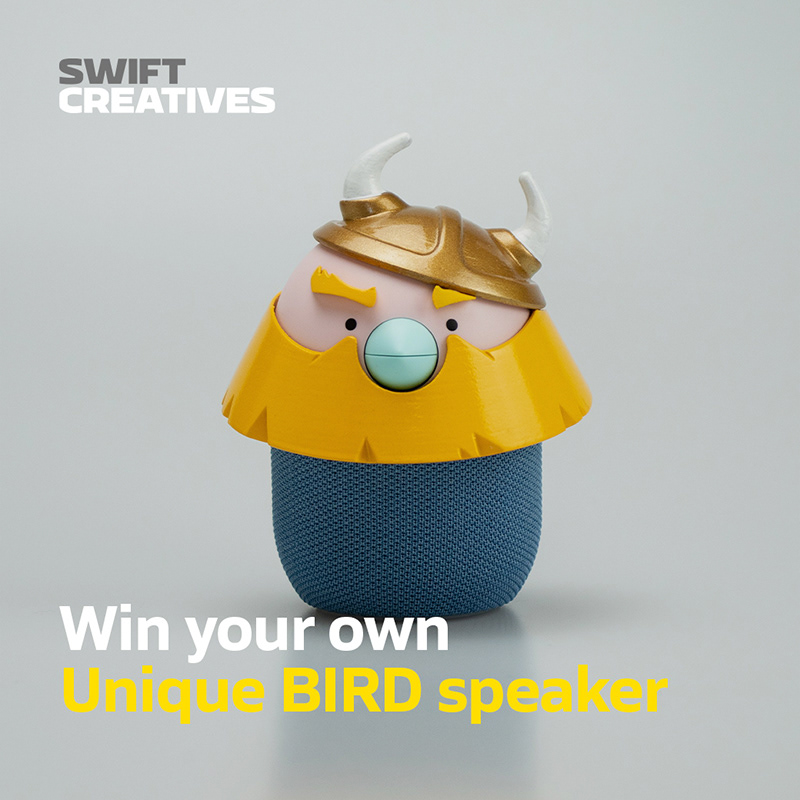 3d print ai bird bluetooth Character customized Internet of Things IoT Smart Speaker speaker