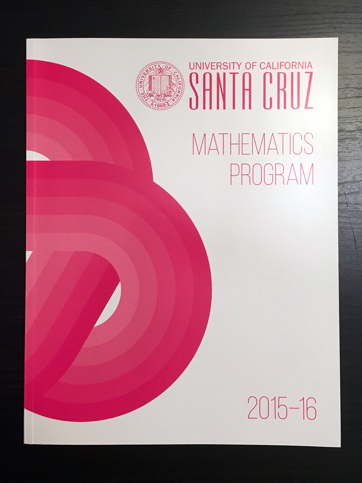 mathematics math catalog ucsc InDesign